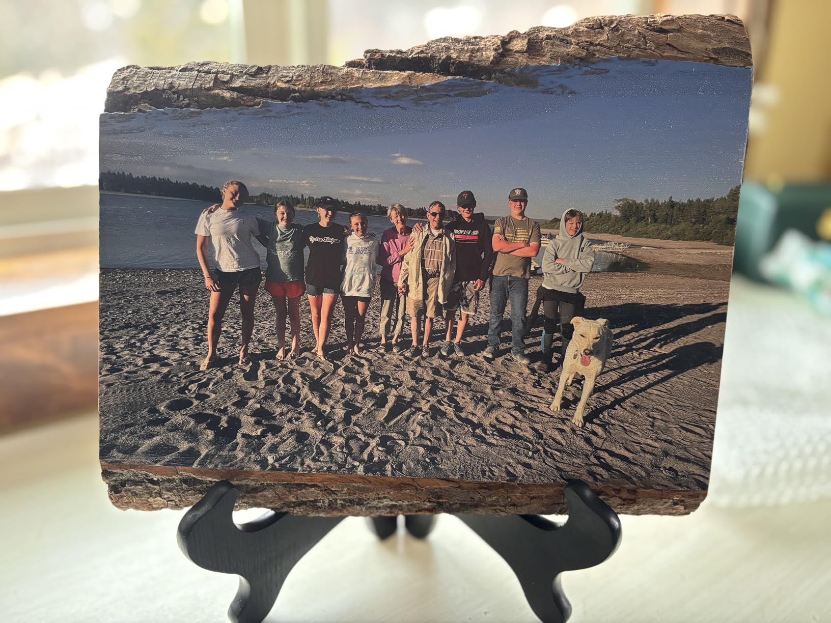 Enjoy The Kraft Custom Photo Plaque - Wood Prints With Your Photos - Personalized Picture To Wood Wall Art & Home Decor Gift Personalized Print, Anniversary & Mothers Day Gift customer photo 1