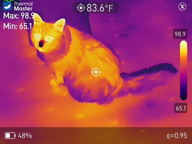 Thermal Master Handheld Thermal Camera, 512×384 X³IR Resolution, Thermal Imaging Camera with 2MP Visual Camera, 640×480 3.5