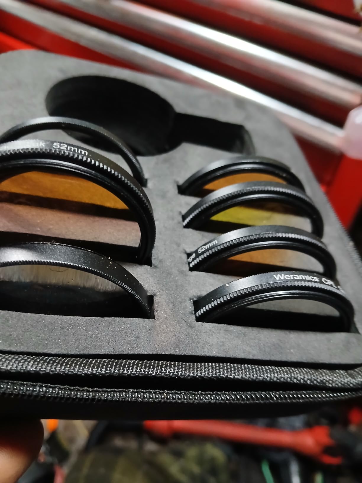 Coral Lens Aquarium Reef Filter Lens Kits for Phone - 8 Coral Lenses Including Orange, Gradual-Orange, Yellow, Gradual-Yellow, Pink, Macro, Star and Polarized CPL customer photo 2