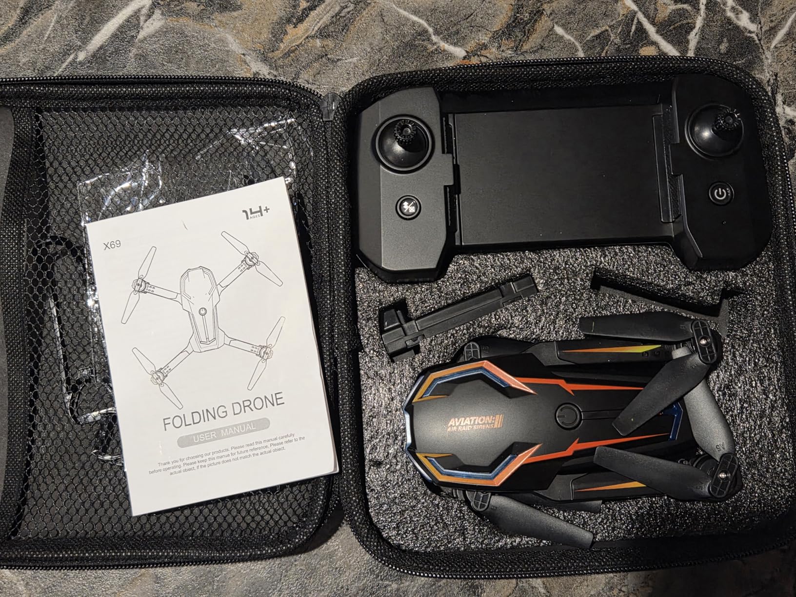 2K HD FPV Drone with Camera for Adults - Altitude Hold, One-Key Takeoff/Landing, 3 Speed Modes, Headless Mode, 2 Batteries, Foldable & Portable, Best Gifts for Beginners customer photo 2