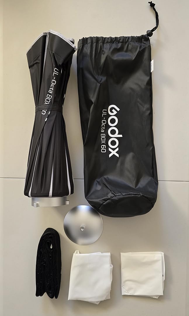 Godox 35'' Octagon Softbox, Octagonal Softbox 90cm Bowens Mount Easy to Set Up Octabox with Grid Light Diffusers Carry Case for Bowens Mount Lights for SMALLRIG for Neewer for Aputure for Godox customer photo 1