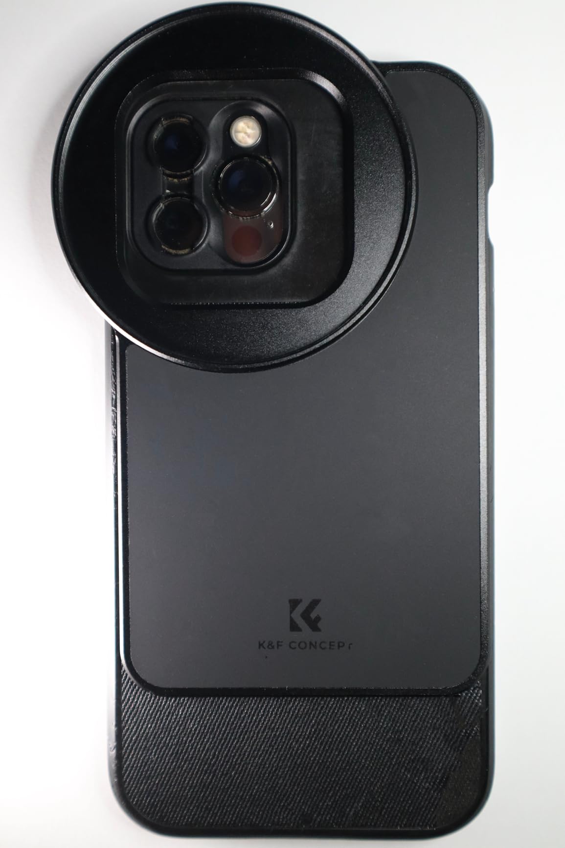 K&F CONCEPT 6.7 inch Magnetic Lens Filter Mount Adapter with 67mm Variable ND2-32 Filter Compatible with iPhone customer photo 1
