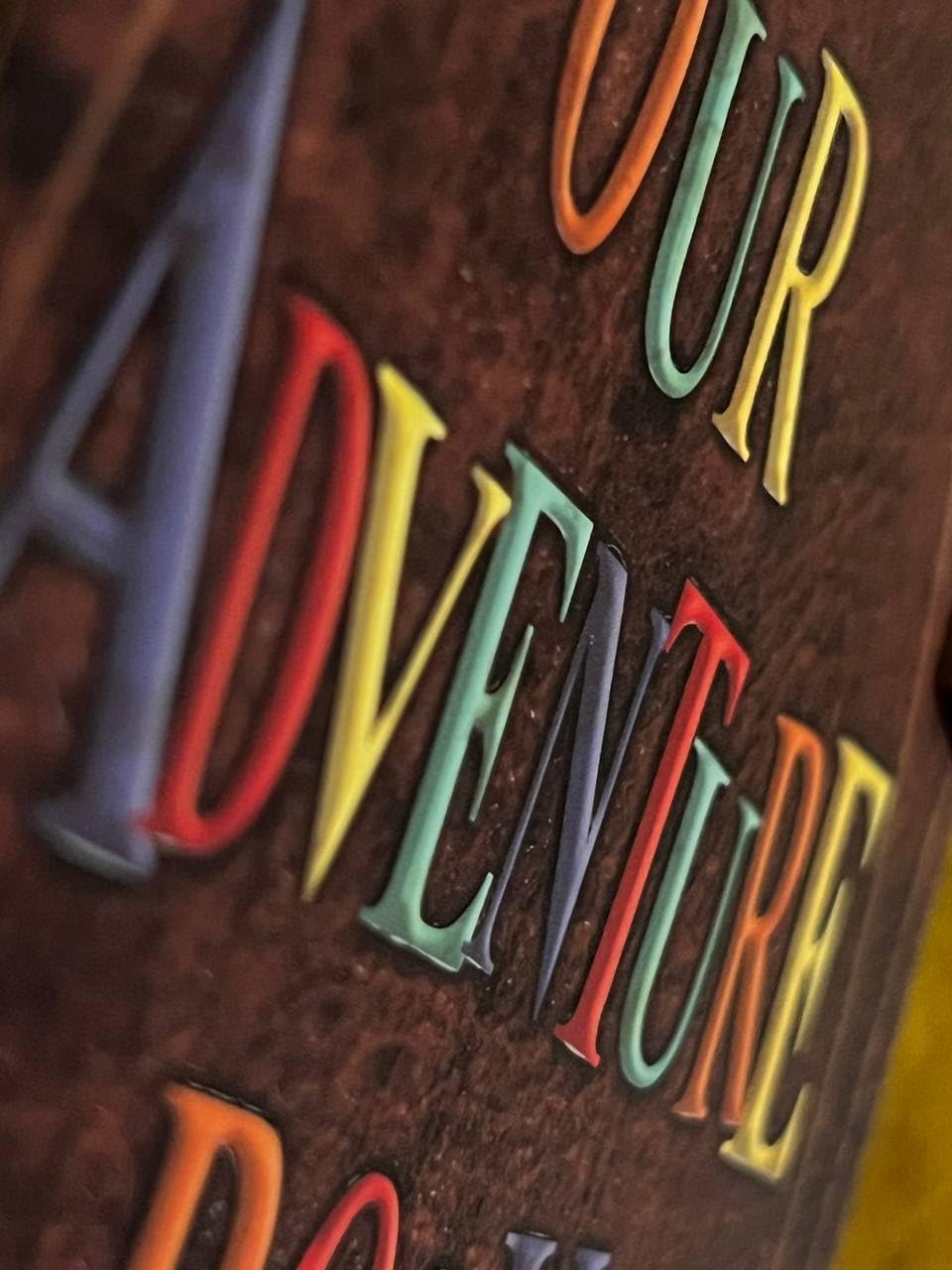 Adventure Scrapbook Hardcover - Premium Embossed Cover photo book, Lay Flat Design - Cherish Memories, Travel, Anniversary, Wedding, Baby For Him or Her, Memory Book, Photo Album (Scrapbook-Balloon) customer photo 2