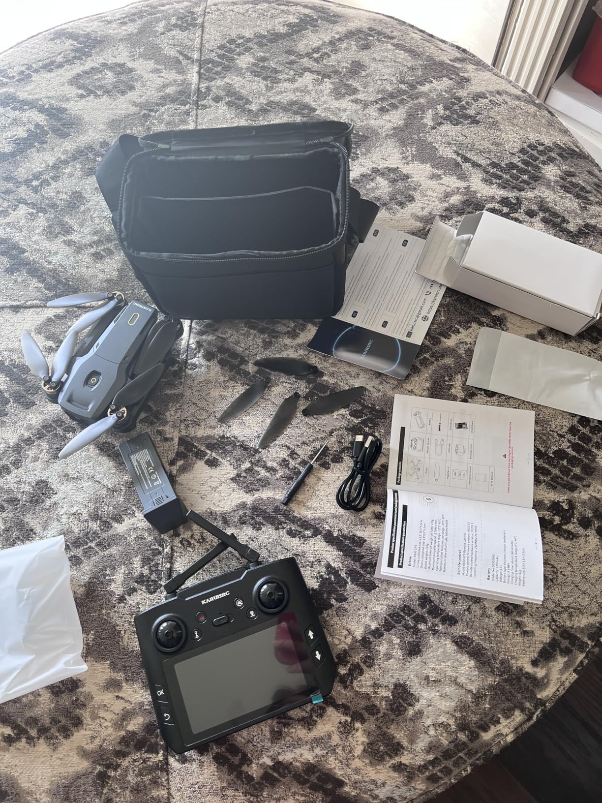 SKYROVER X1 Fly More Combo, Drone with Camera 4K for Adults, 8K Photo, Under 249g, 50000ft Transmission, 96-Min Flight Time with 3 Batteries customer photo 1