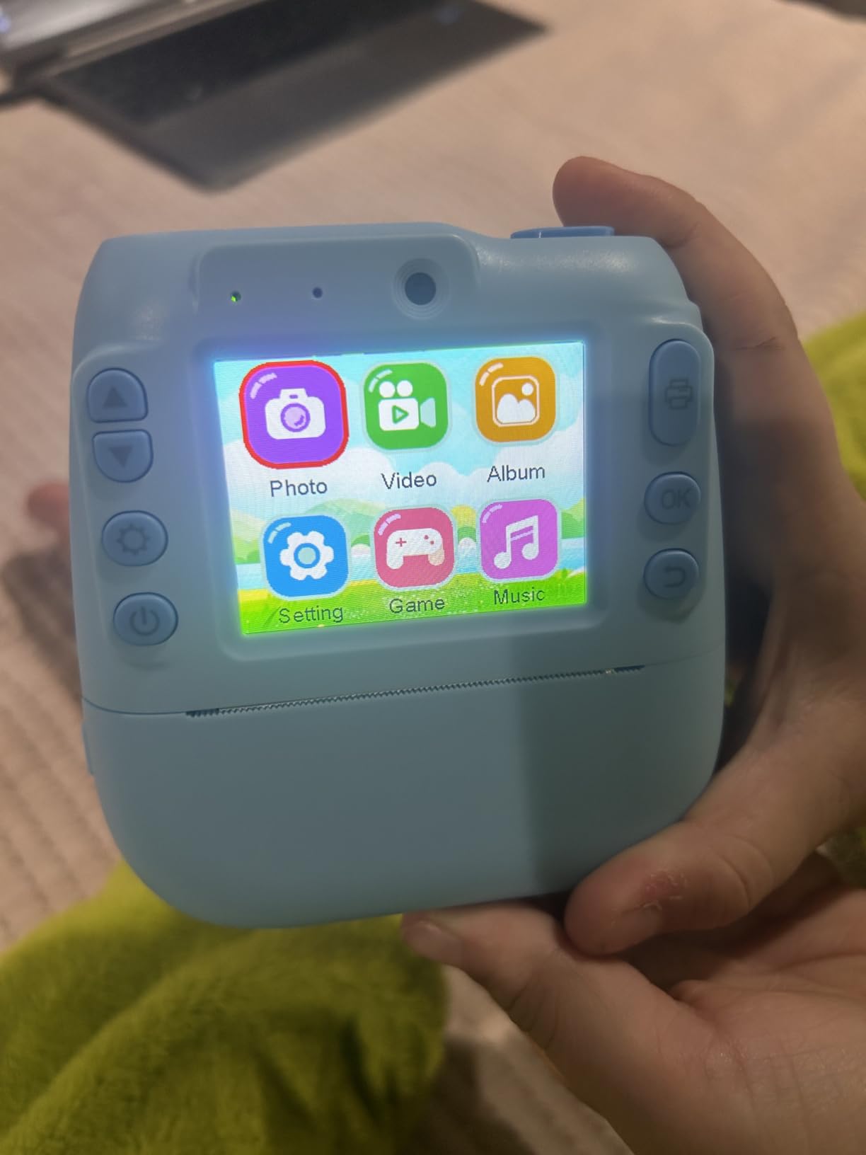 Kids Camera Instant Print, Kids Instant Camera with 1080P Videos, Christmas Birthday Gifts for Girls Boys Age 3-12 customer photo 2