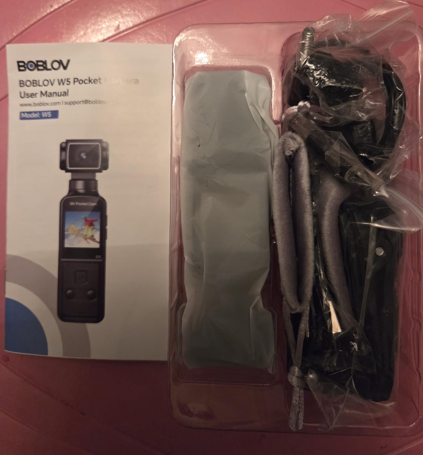 BOBLOV 5K Body Camera with Microphone, W5 Vlogging Camera, 5K/15FPS and 4K/60FPS with 270 Rotating Lens, External Mic Support, Clip/Strap Options, EIS Stabilization customer photo 2