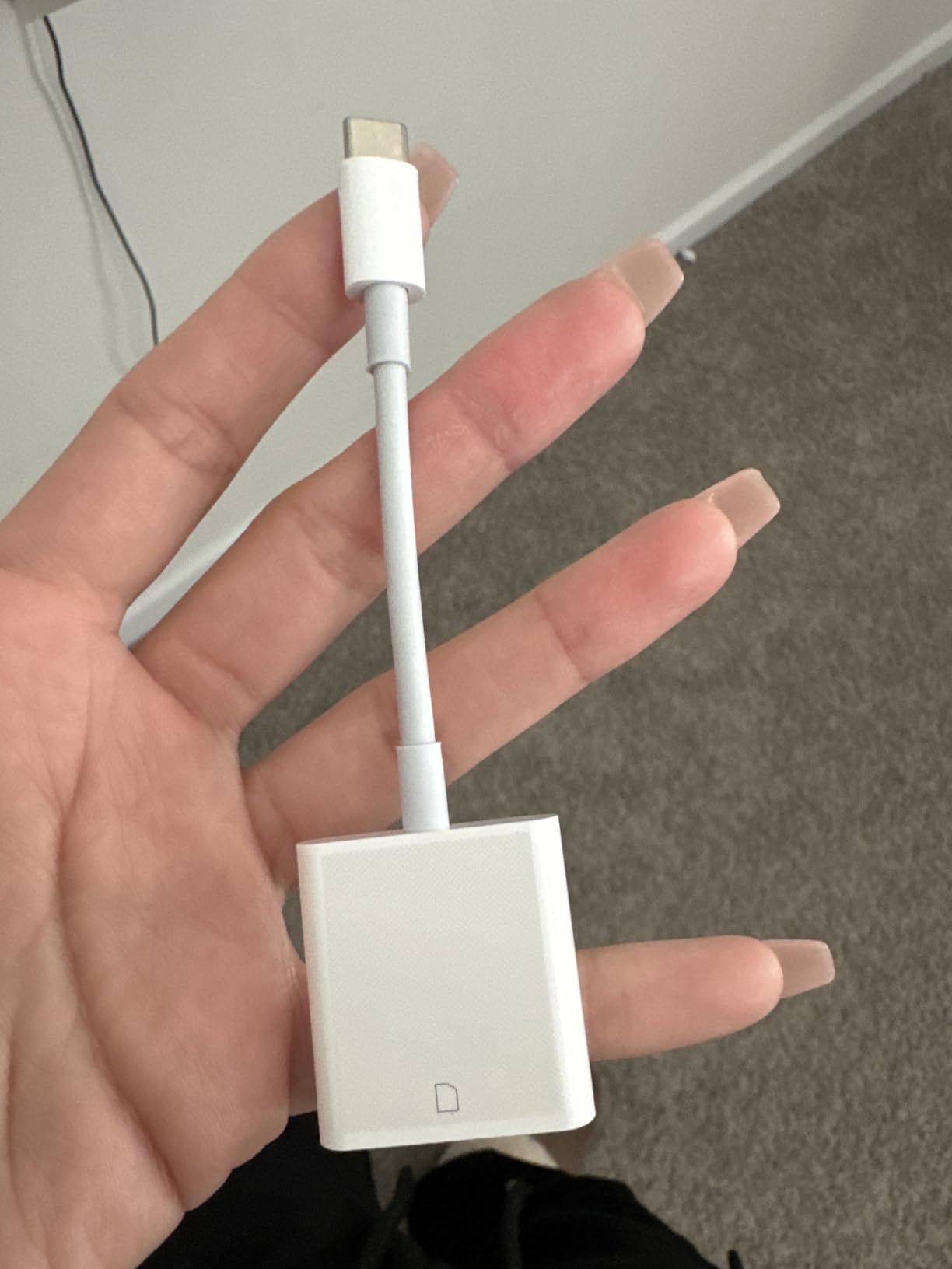 iPhone SD Card Reader USB C, Digital Camera Adapter iPhone 17, Trail Camera SD Card Reader USB C Memory Card Reader for iPhone 17/16/15/iPad/MacBook/iMac/Galaxy/Android customer photo 2