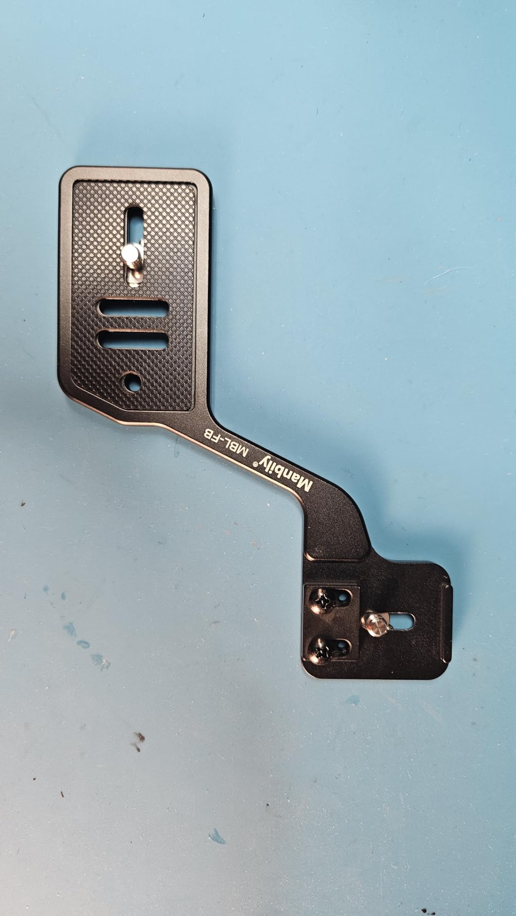 Manbily Camera Flash Brackets, Aluminum Tripod Camera Mount Extension Bar customer photo 1