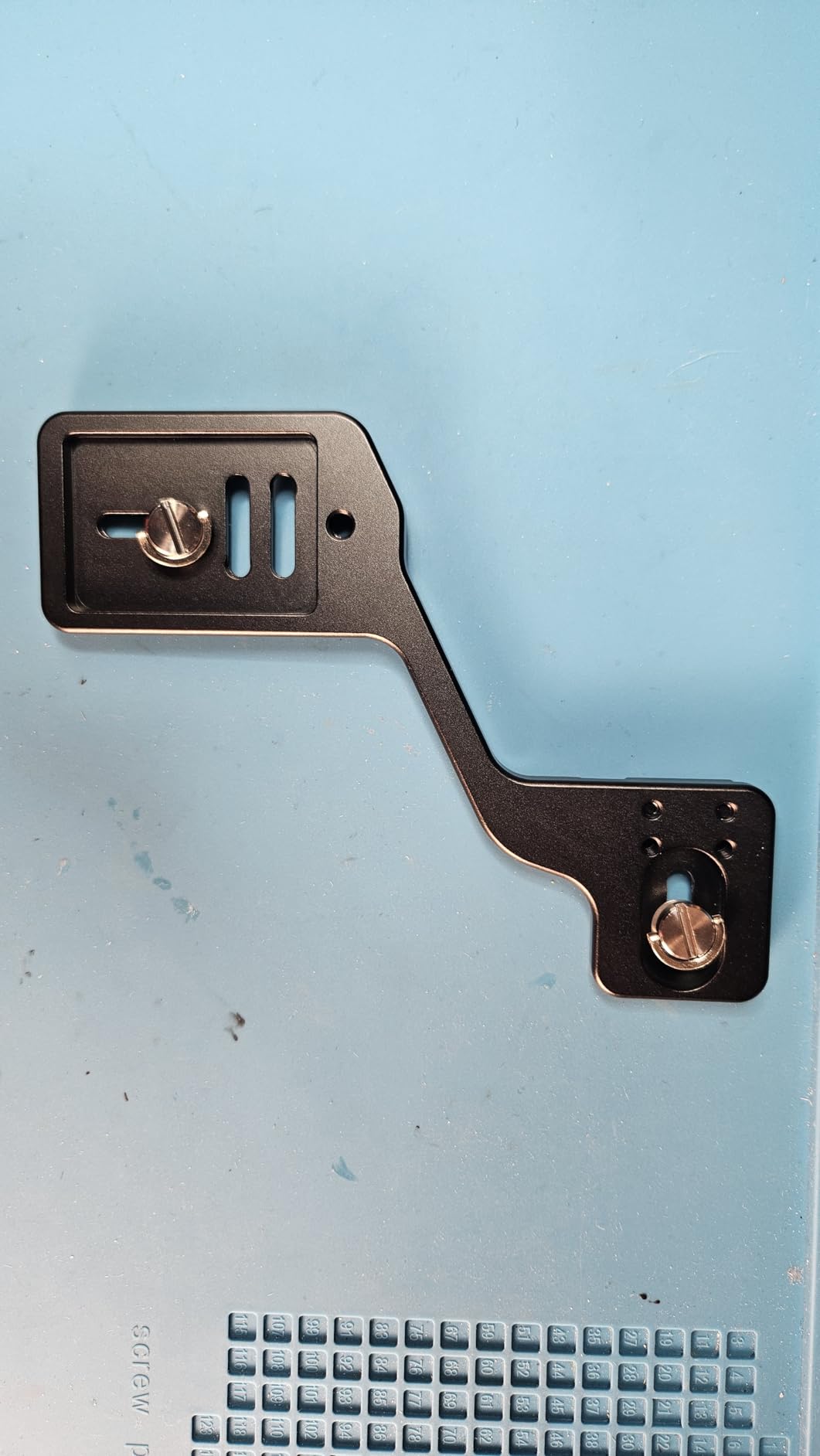 Manbily Camera Flash Brackets, Aluminum Tripod Camera Mount Extension Bar customer photo 2