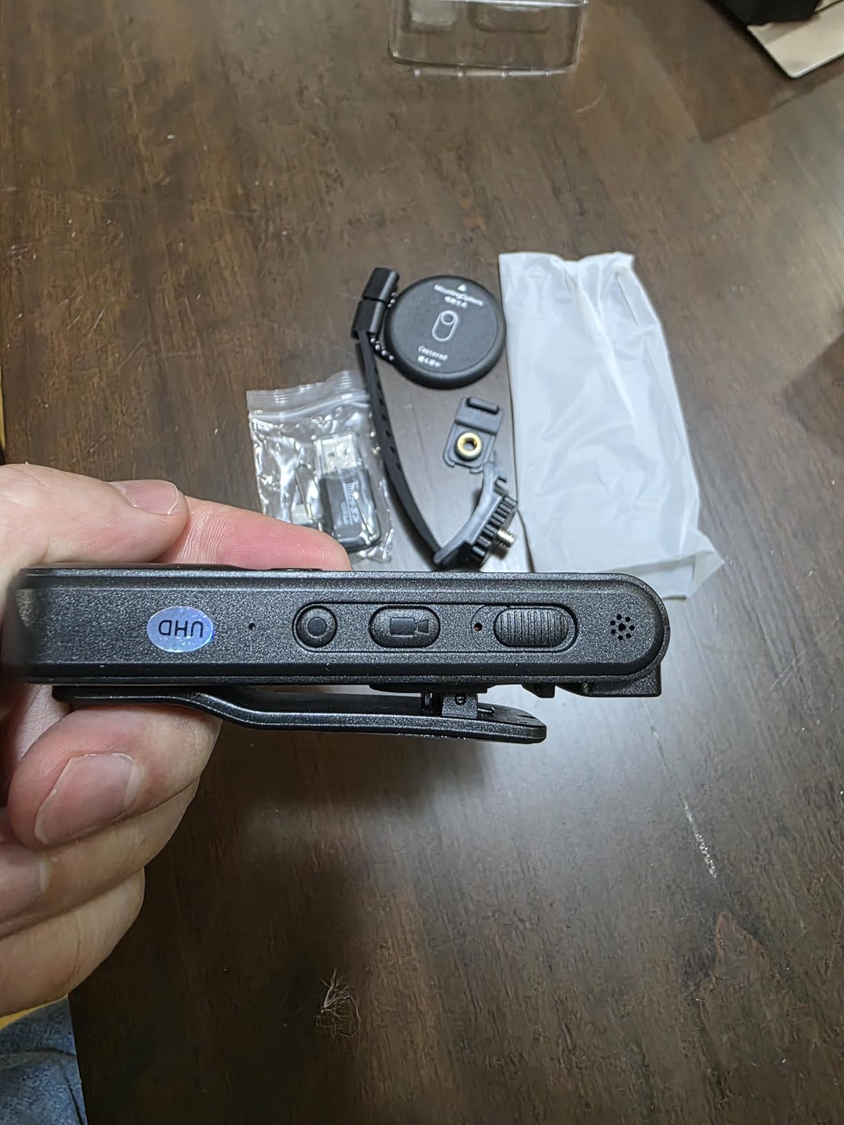 4K Body Camera with Audio and Video Recording, 128GB Mini Wearable Cam with Magnetic Lanyard, Body Worn Camera for Travel, Cycling, Work Security customer photo 1