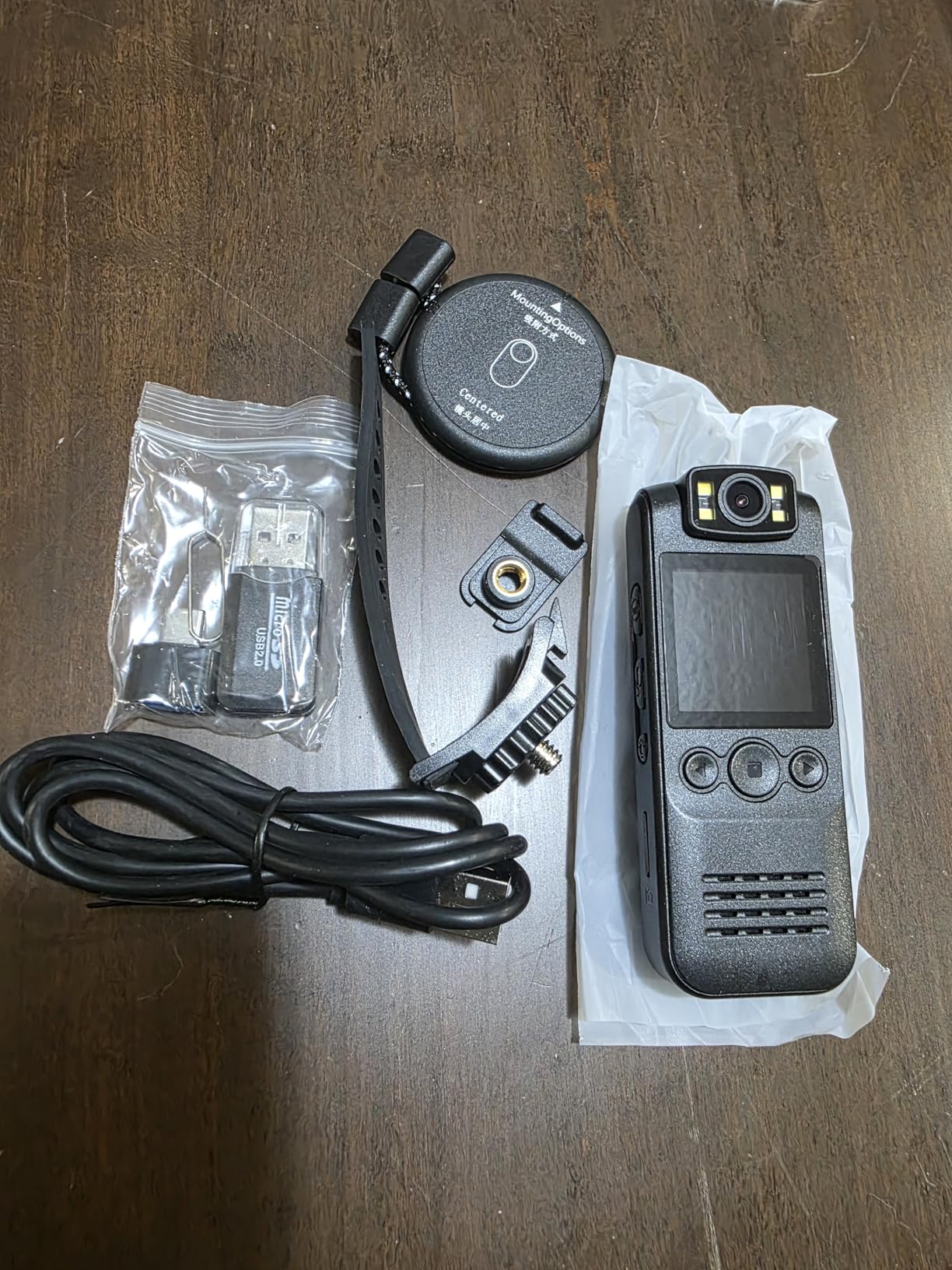 4K Body Camera with Audio and Video Recording, 128GB Mini Wearable Cam with Magnetic Lanyard, Body Worn Camera for Travel, Cycling, Work Security customer photo 2