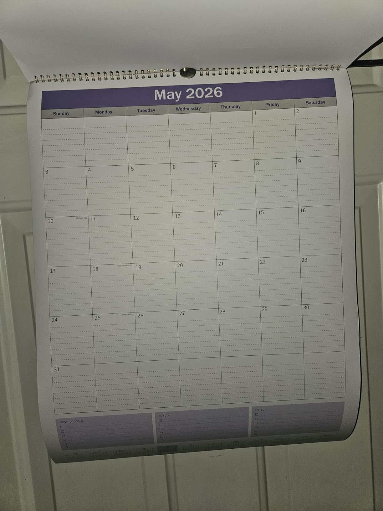 Large Wall Calendar 2026-2027, 22