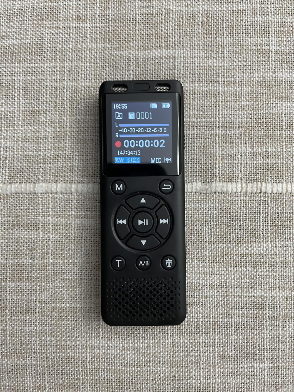 Tonfarb 64GB Digital Voice Recorder with Playback,Audio Recording Device for Lectures Meeting/Classes/Interviews,Tape Recorder with Voice Activated,Password,Noise Reduction,A-B Repeat,MP3 Player Etc customer photo 1