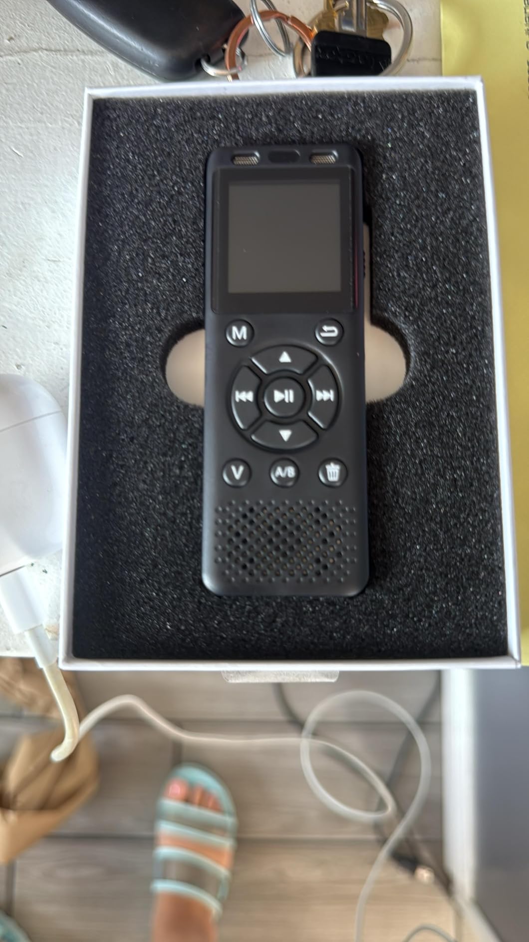 Tonfarb 64GB Digital Voice Recorder with Playback,Audio Recording Device for Lectures Meeting/Classes/Interviews,Tape Recorder with Voice Activated,Password,Noise Reduction,A-B Repeat,MP3 Player Etc customer photo 2