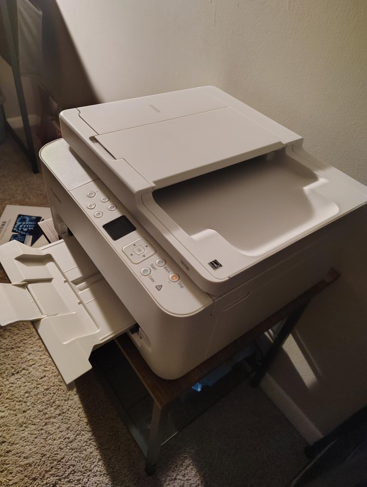 Canon PIXMA TR7120 Wireless Color Inkjet Printer for Duplex Printing, White - Home Printer with Copier/Scanner, Auto Document Feeder, Compact Design, Intuitive Control Panel customer photo 2