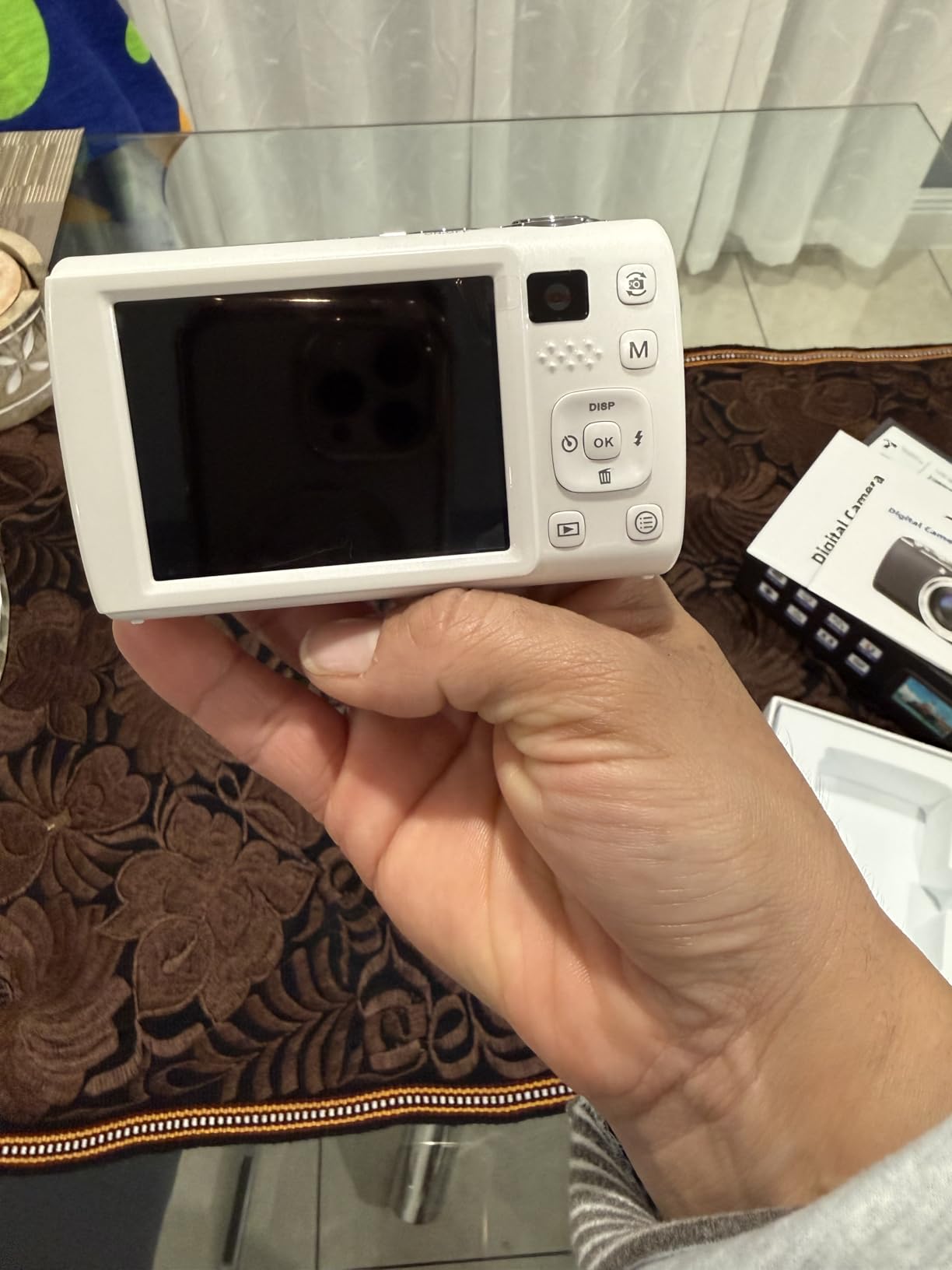 88MP Digital Camera for Photography, 2026 New WiFi 8K Vlog Video Camera for YouTube with Touch Screen, Dual Lens, Autofocus Anti-Shake, 16X Zoom, Small Travel Camera, 32GB TF Card, 2 Batteries, White customer photo 2