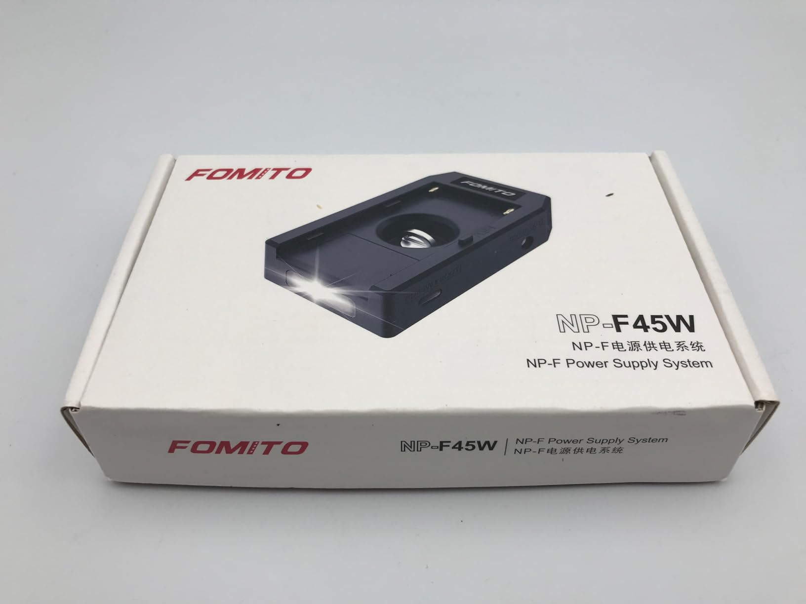 FOMITO NP-F Battery Adapter Plate Lite with 45W PD Fast Charging, 4-Port Power Station for Sony NP-F970/F750/F550 Batteries, LED Display, Mountable Design for Cameras/Camcorders customer photo 1