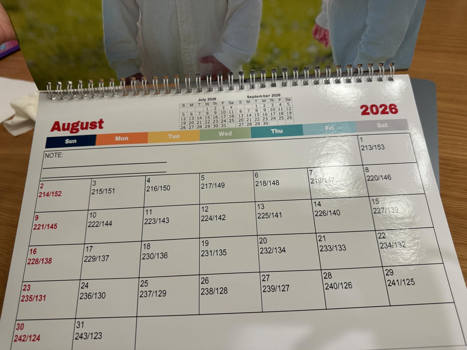 Custom Photo Wall Calendar 2026 Large 11