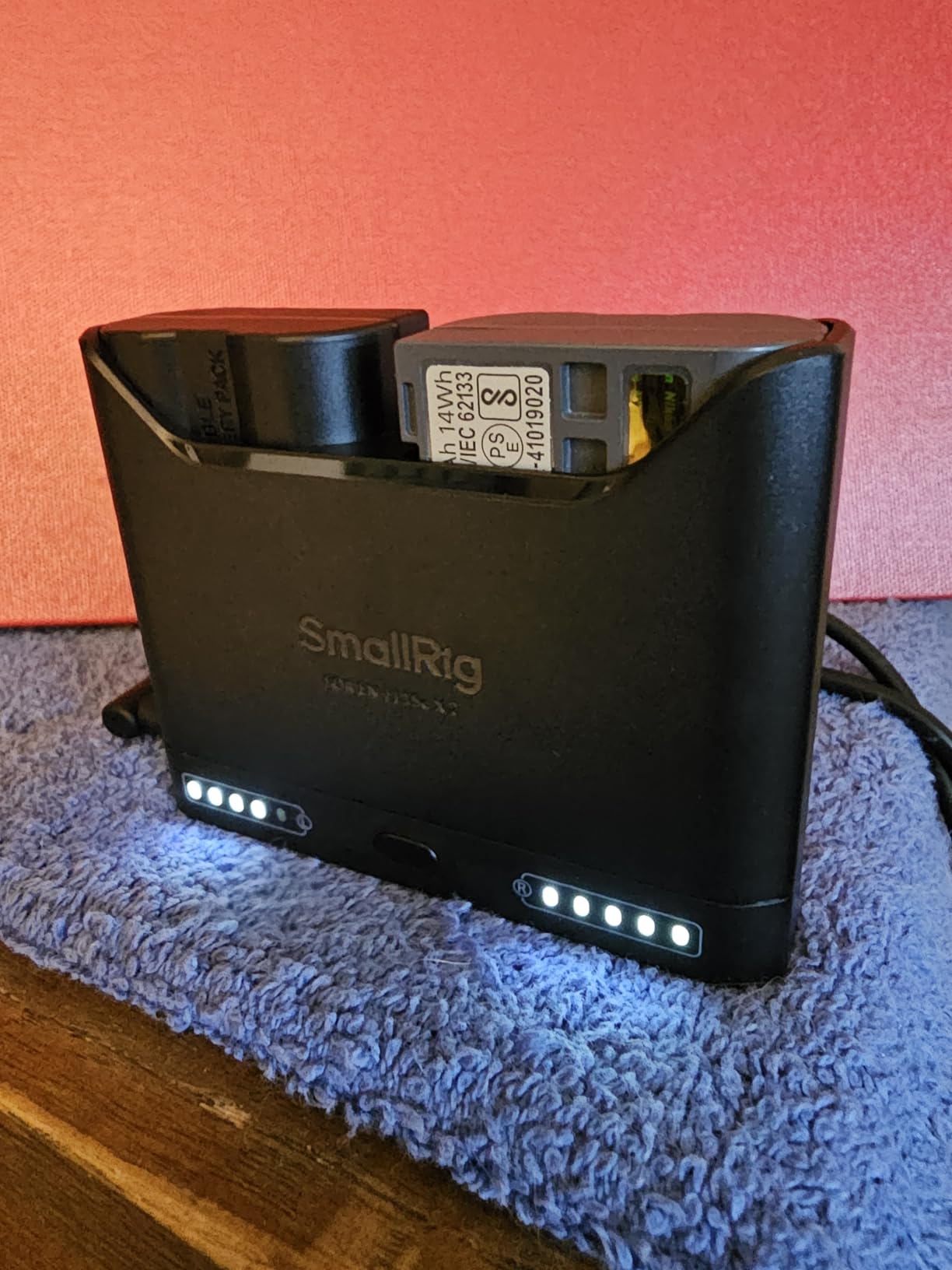 SMALLRIG EN-EL15c Battery Charger for Nikon, 2h Dual Slot Camera Charger, 22.5W USB-C Port, Full Compatible with Nikon ZR, Z6III, Zf, Z8, Z7II, Z7, Z6II, Z6, D850, D810, D780, D750, D500, D7500, D7200 customer photo 1