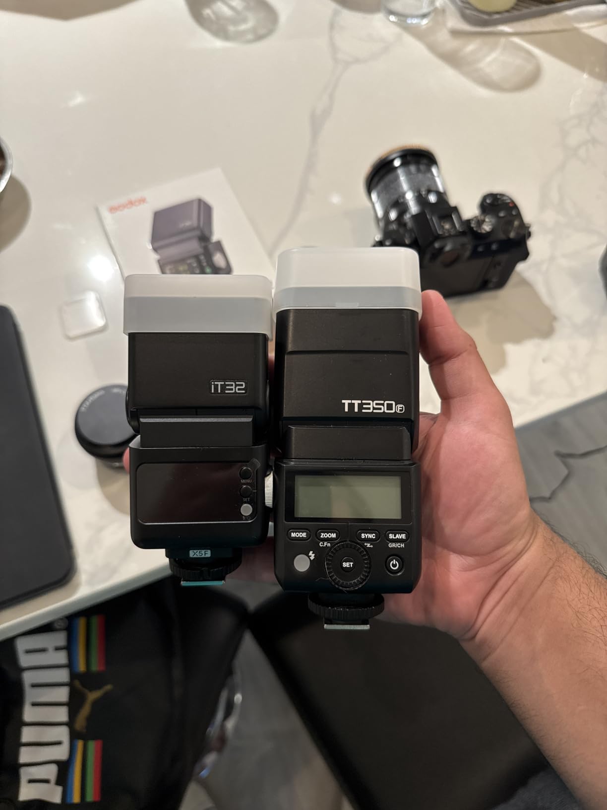 Godox iT32 TTL Camera Flash with X5S Wireless Trigger for Sony, Magnetic Hotshoe & Trigger 2-in-1, Compatible with Sony ZV-E10 II, ZV-E10, ZV-E1, a7III, a6700, a6400, a7C II, a7C, a7CR, RX1RII, ZV-1II customer photo 1