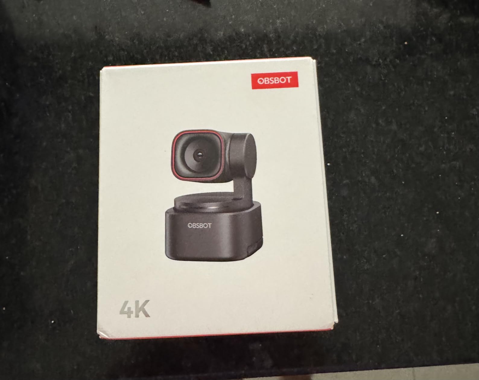 OBSBOT Tiny 3 Lite AI-Powered Spatial Audio 4K Webcam - Compact AI Tracking PTZ Camera with 1/2