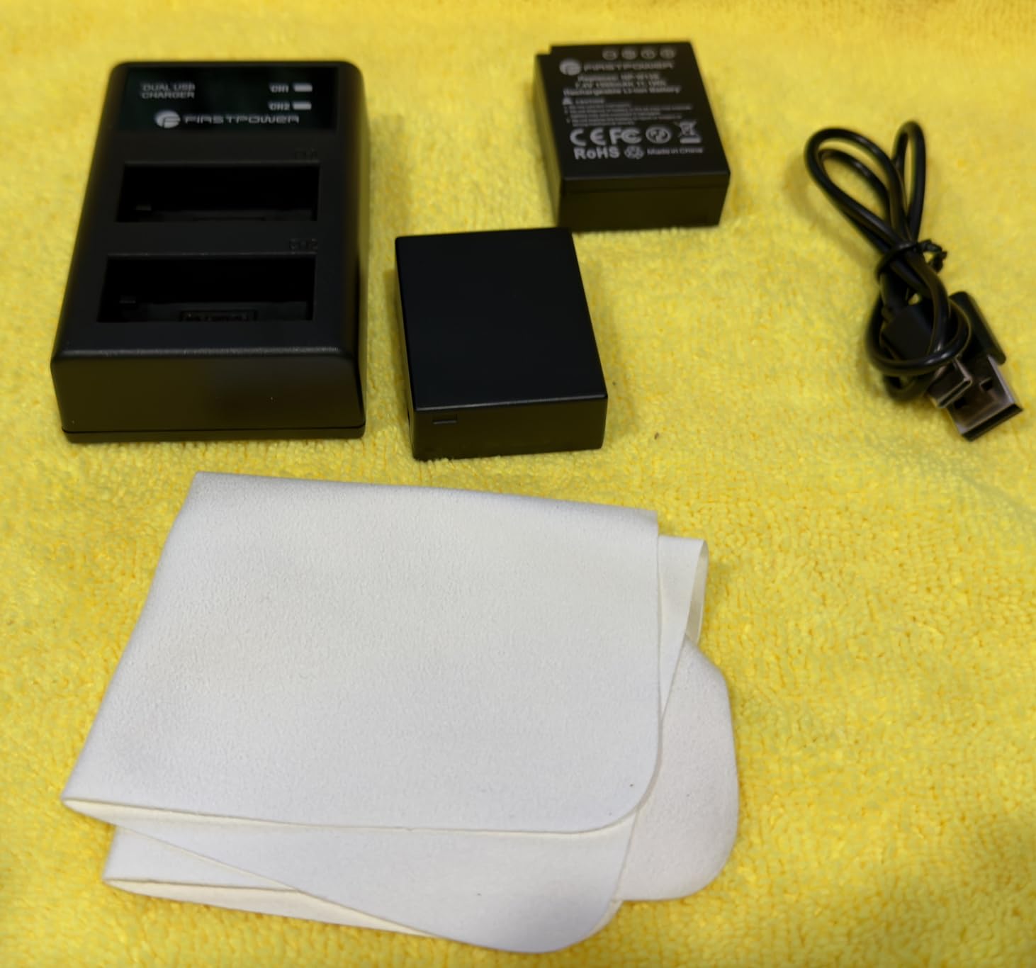FirstPower NP-W126 NP-W126S Battery and USB Dual Charger for Fujifilm X100VI, X100V, X100F, XS10, XT30, XT30II customer photo 1