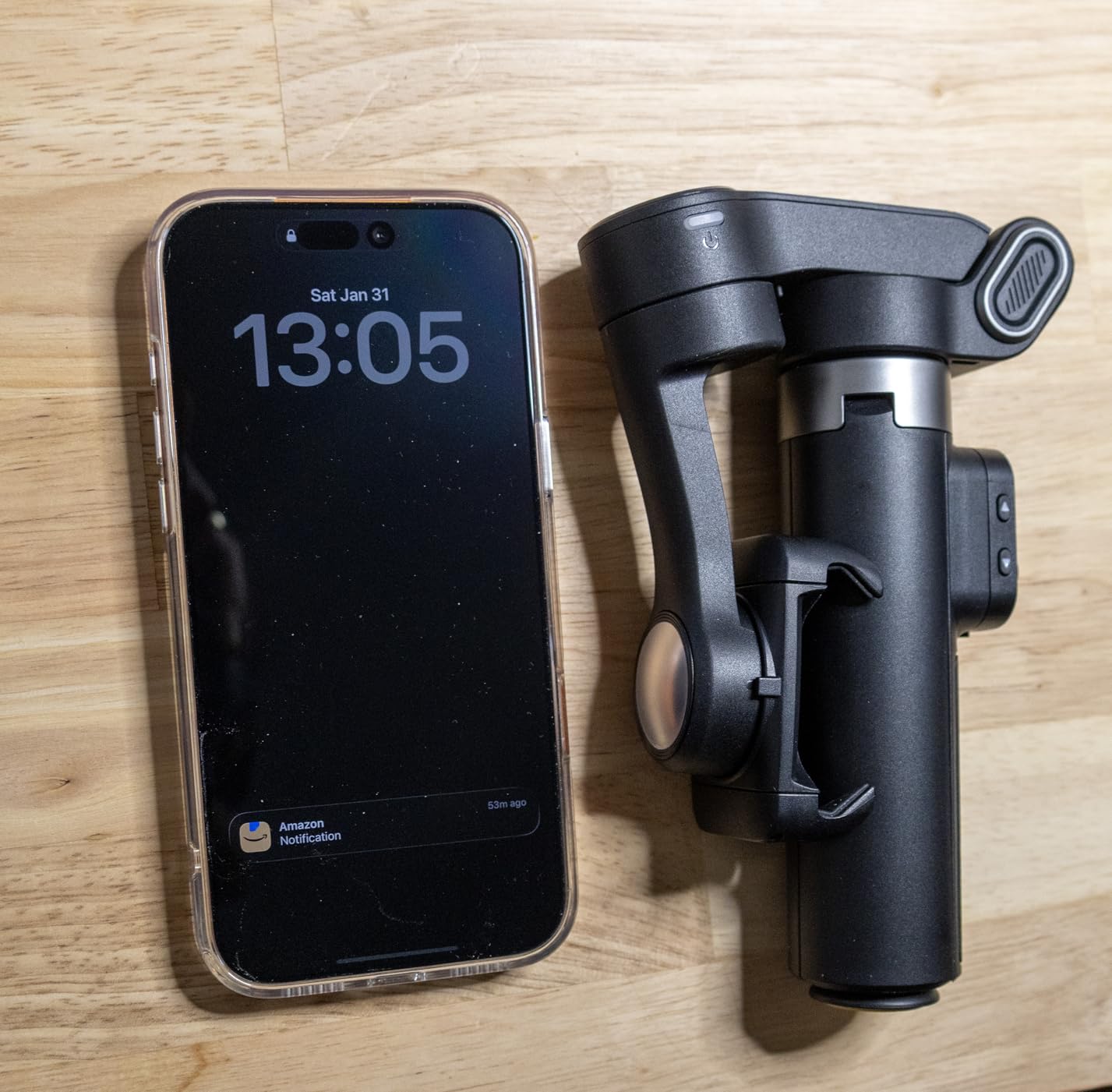 AOCHUAN Smart X3 360° Pan Rotation Gimbal Stabilizer for iPhone, Magnetic Remote Control, 3-Axis Stabilizer w/Built-in Extension Rod & One-Touch Open Tripod, Foldable Phone Gimbal for Vlogging, Travel customer photo 1