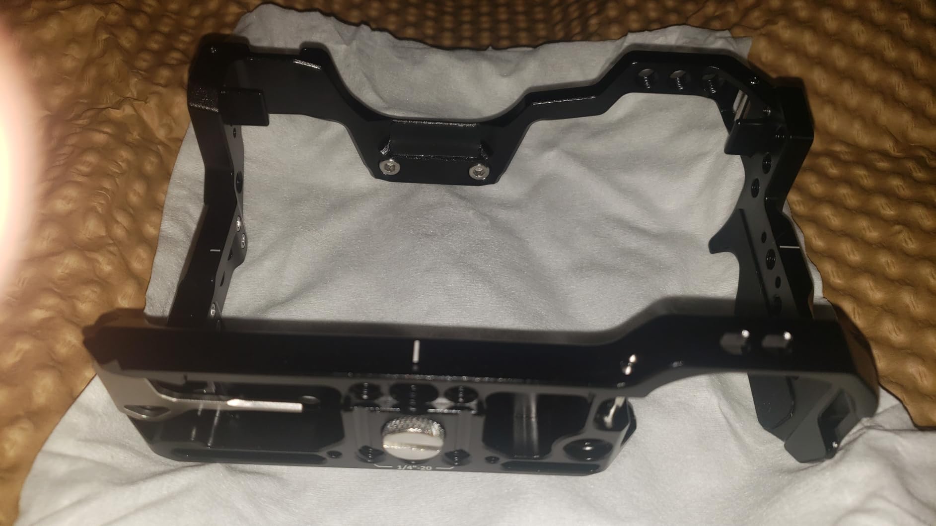 Camera Cage for Canon R6 Mark III / R6 Mark II, Formfitting Video Making Rig, HawkLock Dual NATO Rails, Quick Release Plate for Arca, Compatible with DJI RS 3 / RS 3 Pro/RS 4 / RS 4 Pro-5954 customer photo 1