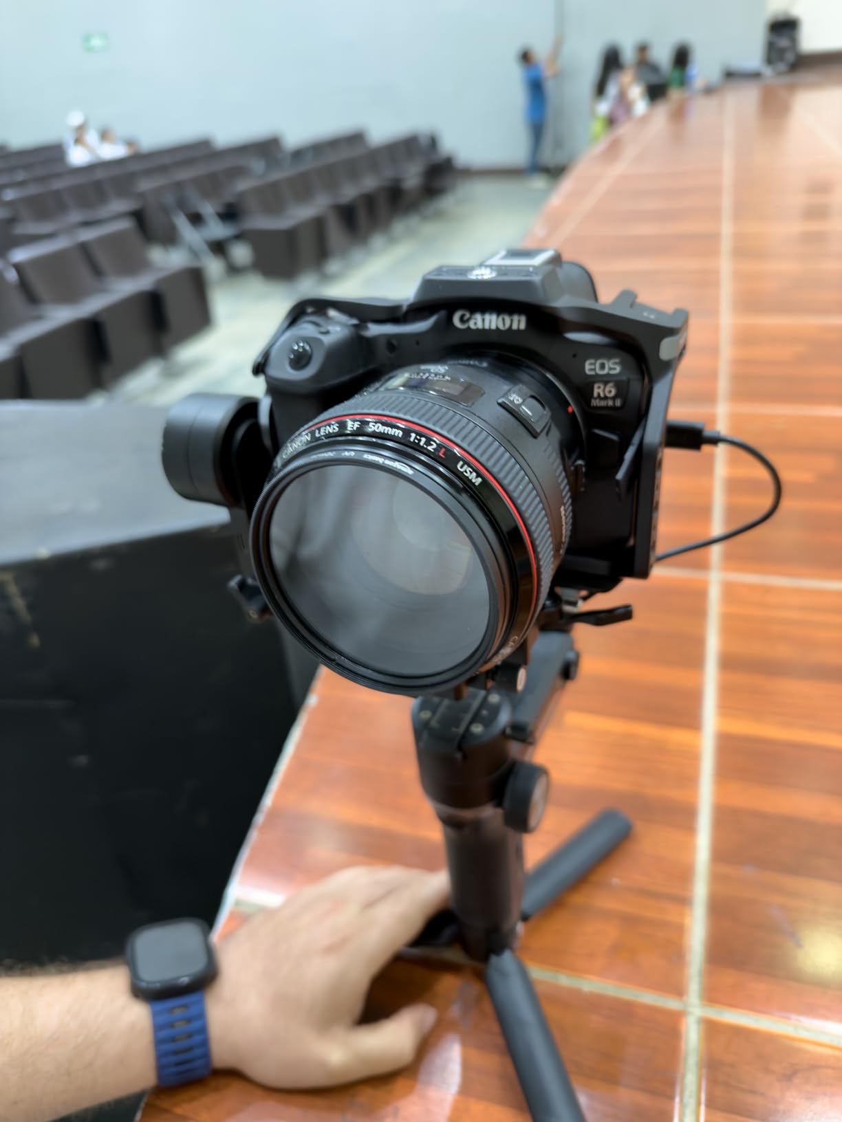 Camera Full Cage Kit Compatible with Canon R6 Mark III & R5 Mark II | Protective Full Camera Cage with Cable Clamp, ARCA Bottom Plate & 1/4