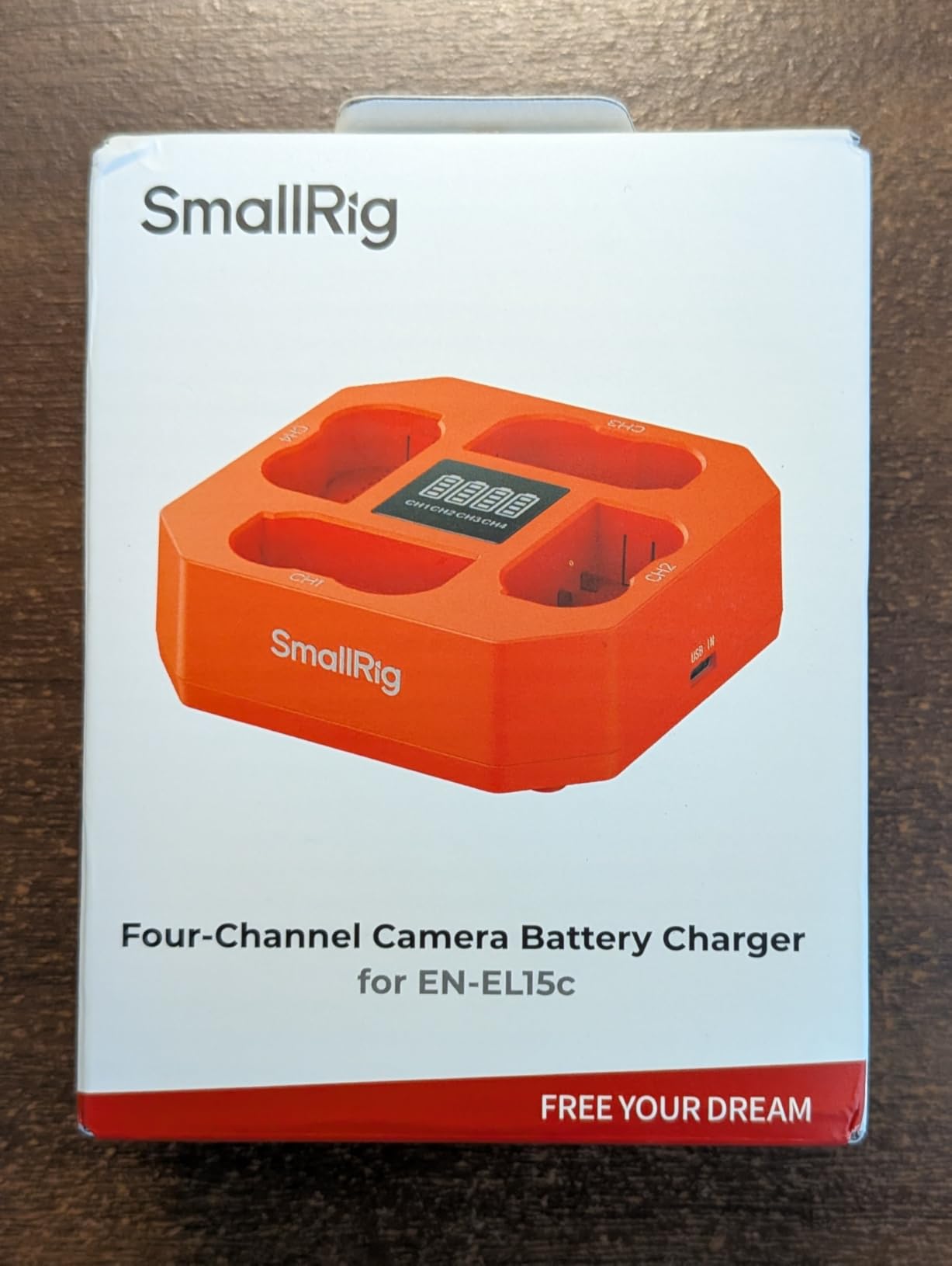 SmallRig EN-EL15c 4-Channel Camera Battery Charger for Nikon, 3H PD45W Fast Charging, LED Indicator, Full Compatible with Nikon ZR Z6III Zf Z8 Z7II Z7 Z6II D850 D810 D780 D750 D500 D7500 D7200 Battery customer photo 2