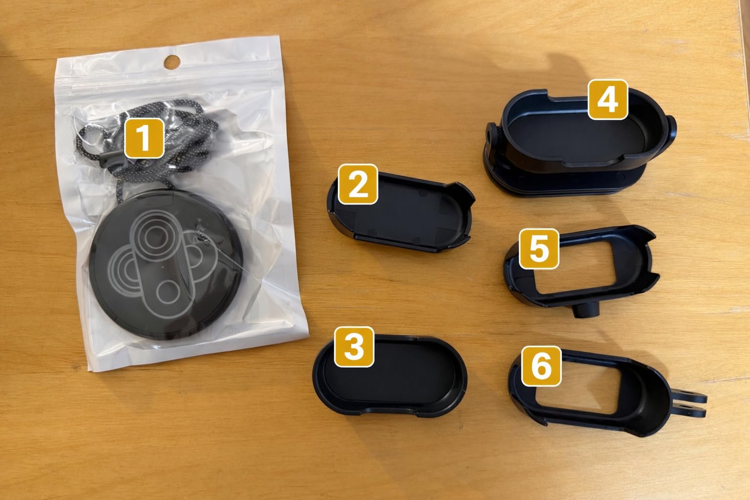 4K Mini Body Camera with 64GB Card, 1.47