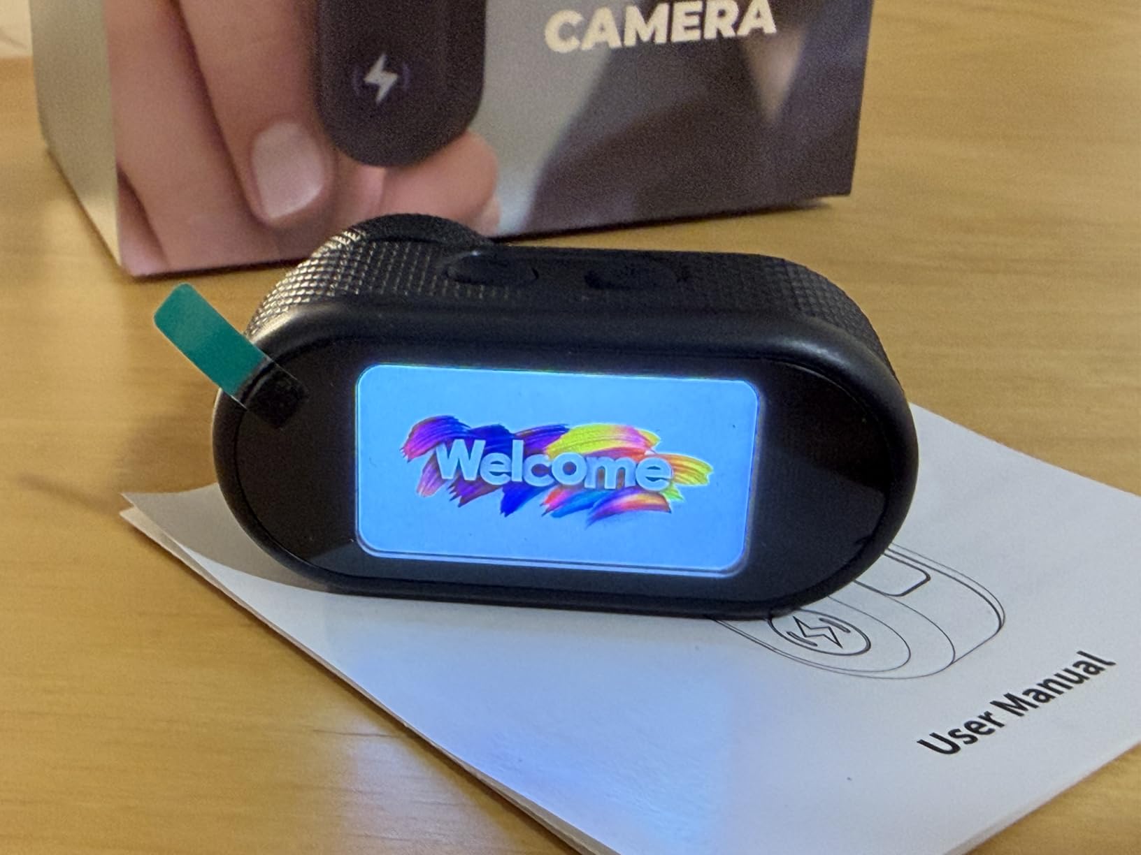 4K Mini Body Camera with 64GB Card, 1.47