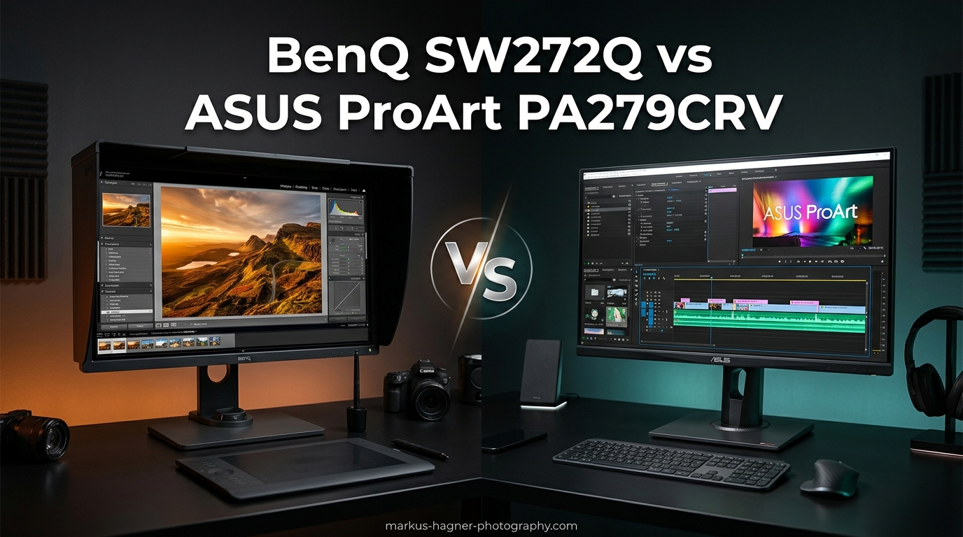 BenQ SW272Q vs ASUS ProArt PA279CRV