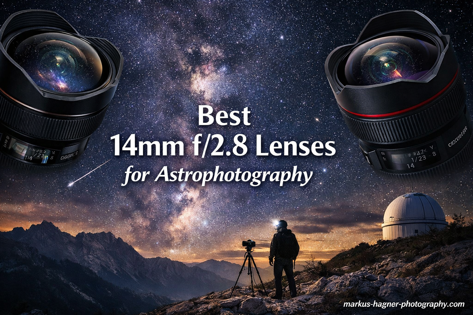 Best 14mm f/2.8 Lenses for Astrophotography