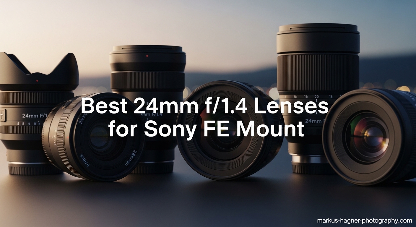 Best 24mm f1.4 Lenses for Sony FE Mount