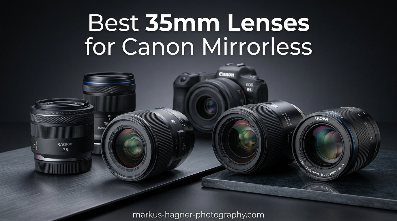Best 35mm Lenses for Canon Mirrorless