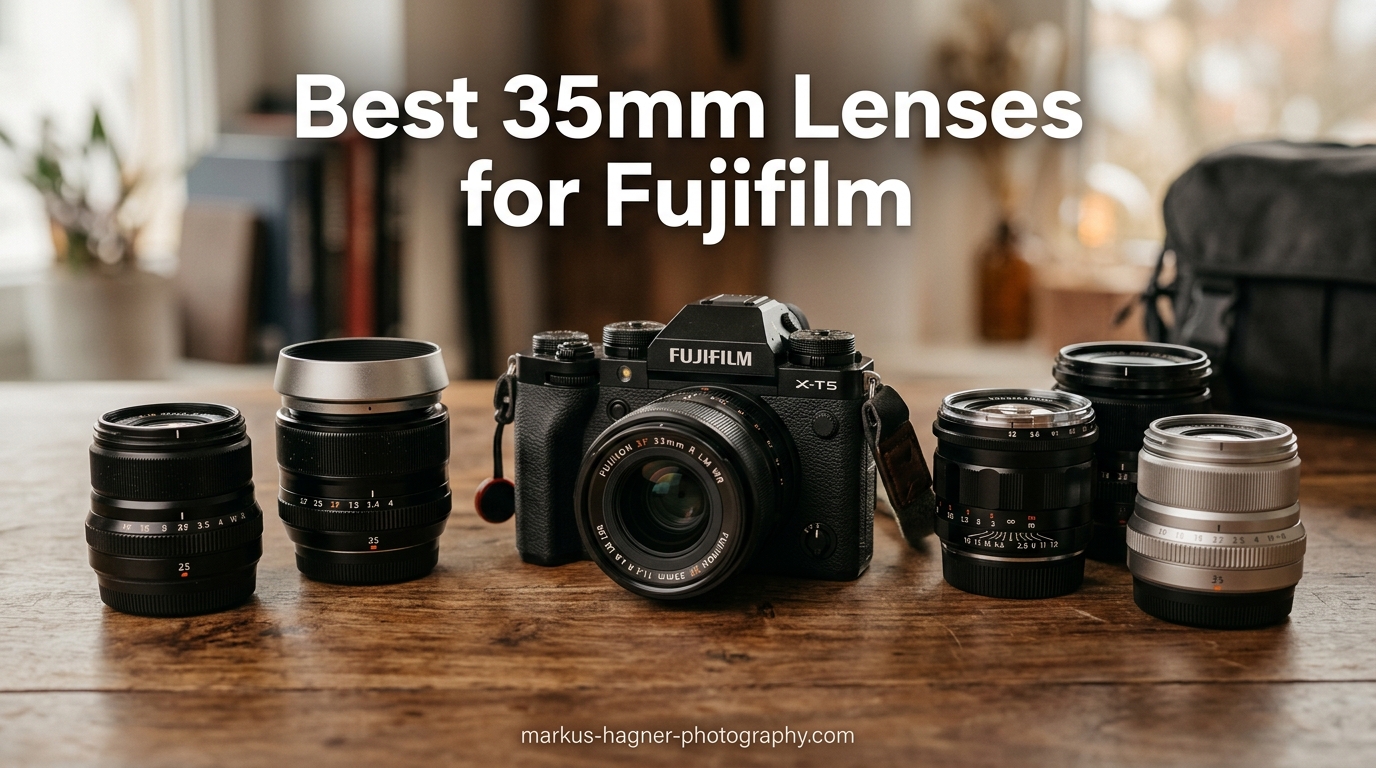 Best 35mm Lenses for Fujifilm