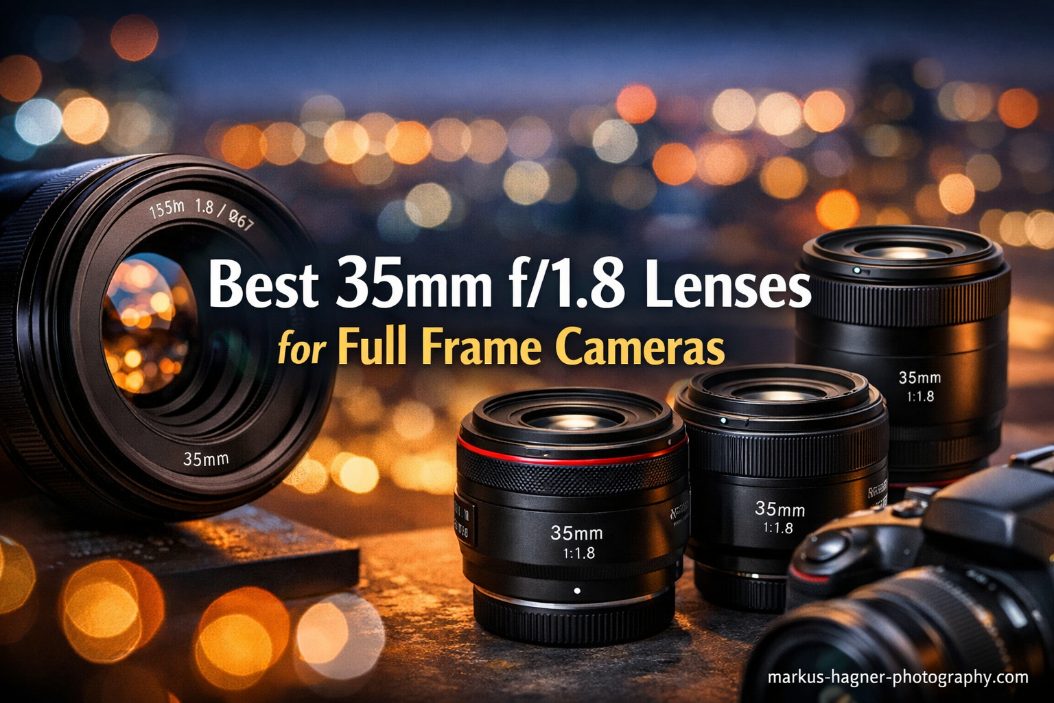 Best 35mm f/1.8 Lenses for Full Frame Cameras