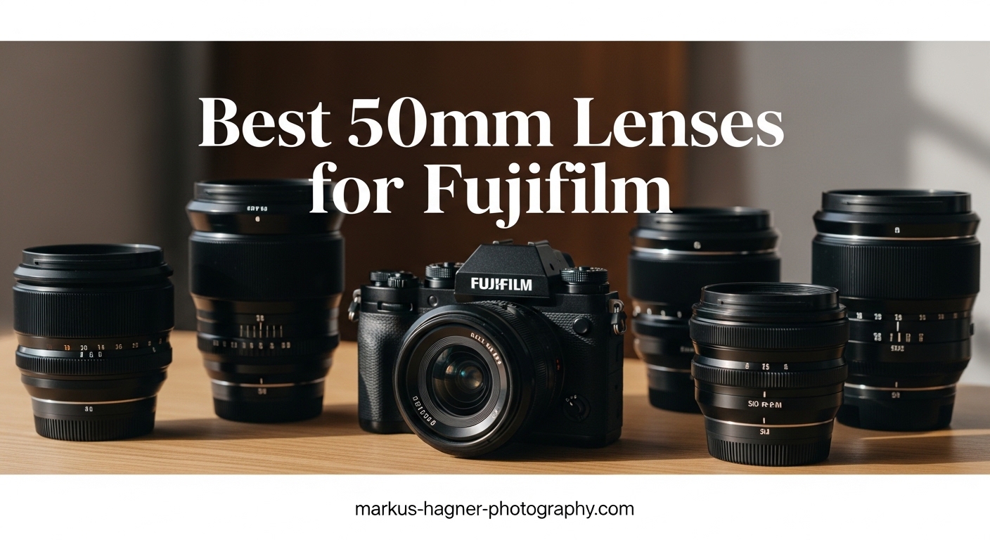 Best 50mm Lenses for Fujifilm
