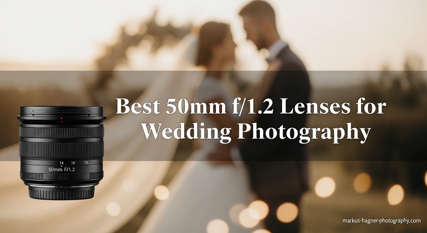 Best 50mm f/1.2 Lenses for Wedding Photography