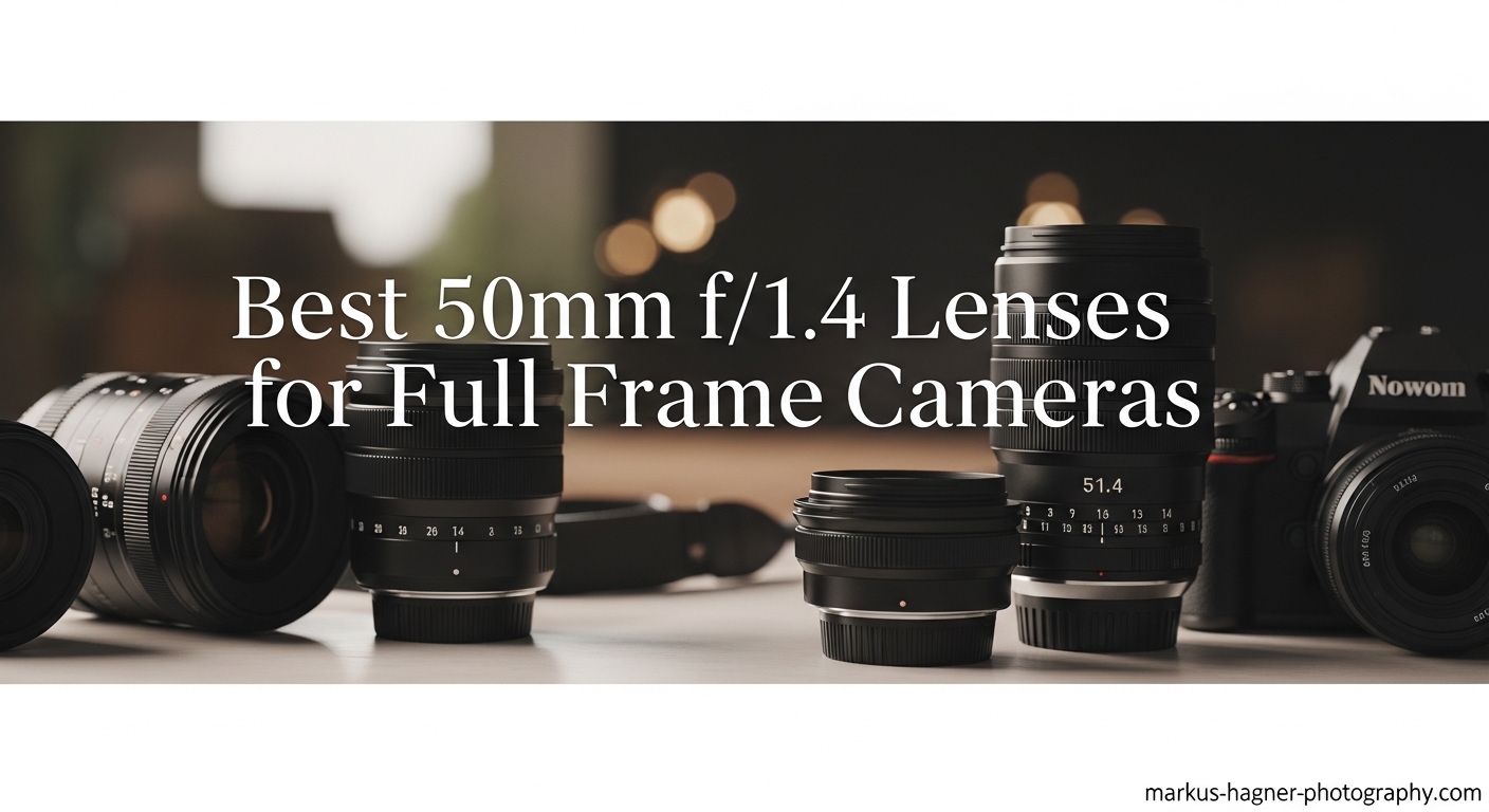 Best 50mm f/1.4 Lenses for Full Frame Cameras