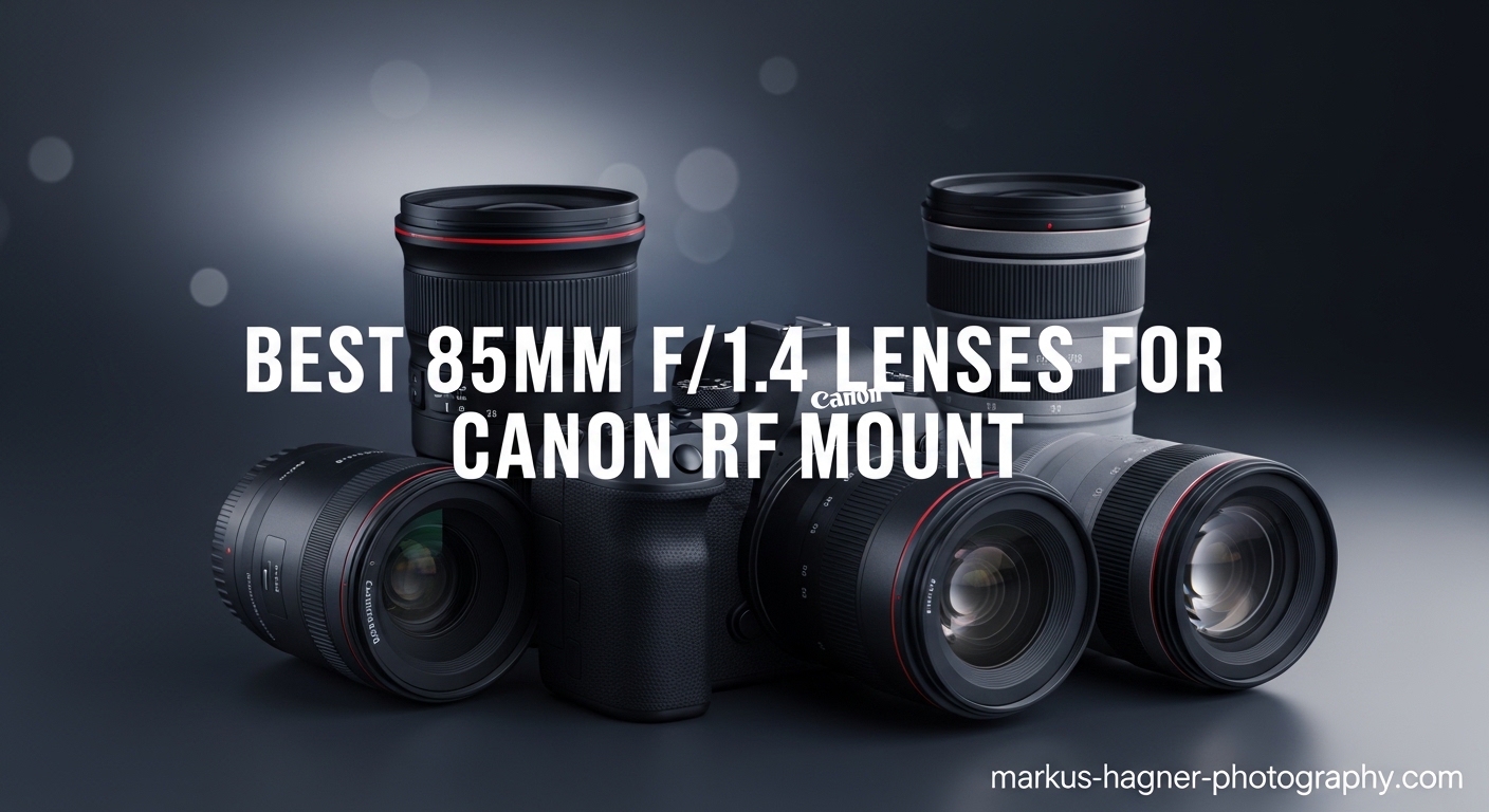Best 85mm f/1.4 Lenses for Canon RF Mount