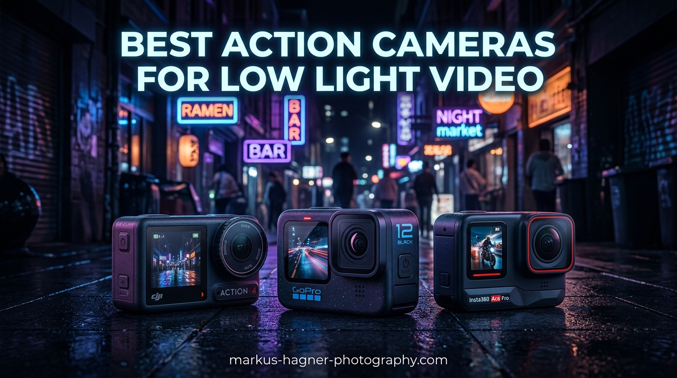 Best Action Cameras for Low Light Video