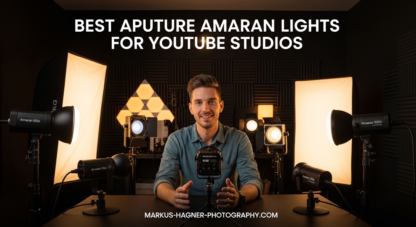 Best Aputure Amaran Lights for YouTube Studios
