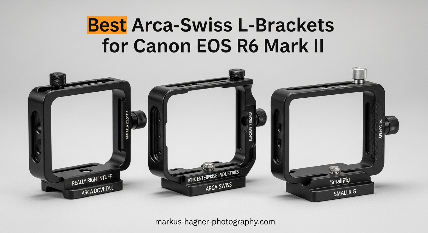 Best Arca-Swiss L-Brackets for Canon EOS R6 Mark II