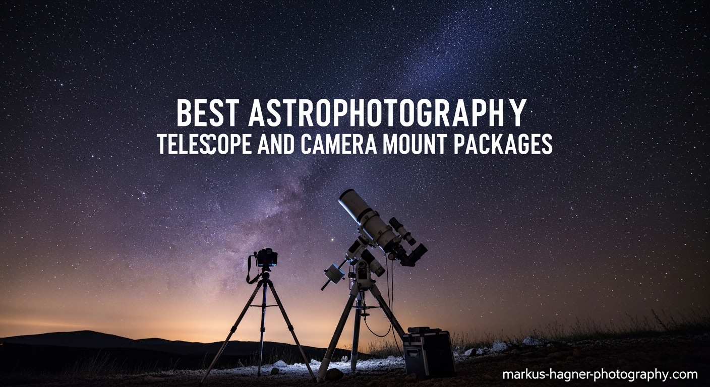 Best Astrophotography Telescope and Camera Mount Packages