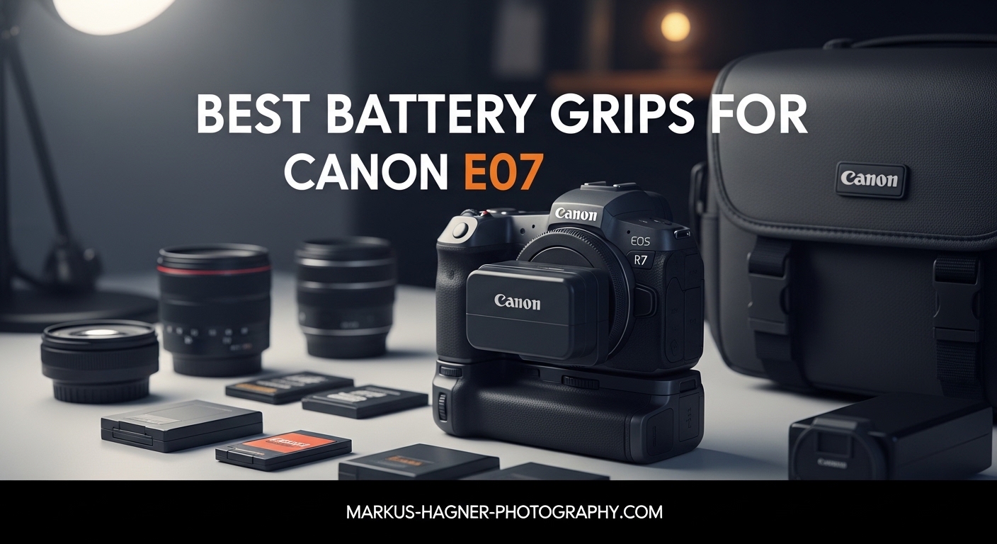 Best Battery Grips for Canon EOS R7