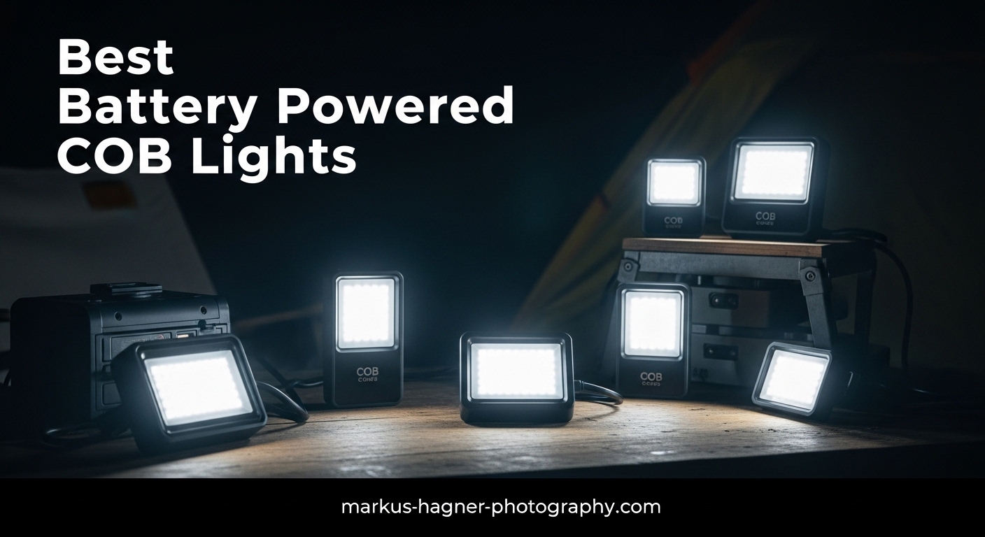 Best Battery Powered COB Lights