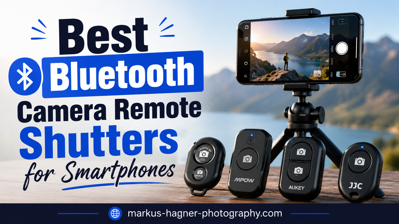 Best Bluetooth Camera Remote Shutters for Smartphones