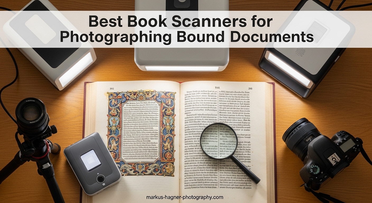 Best Book Scanners for Photographing Bound Documents